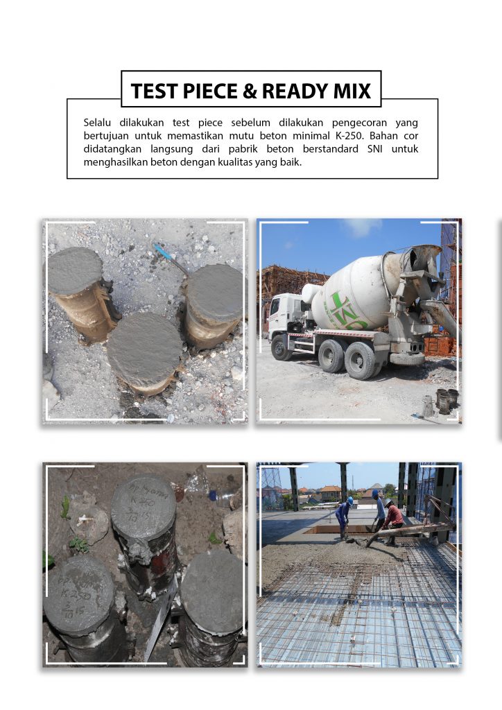 5. TEST PIECE & READY MIX